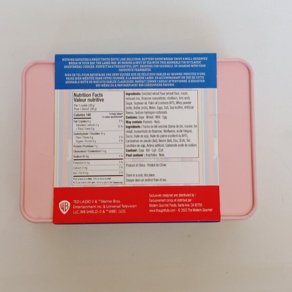 TED LASSO Shortbread Cookies and Decorative Tin Christmas 2023 Season Warner Bro - Picture 6 of 7